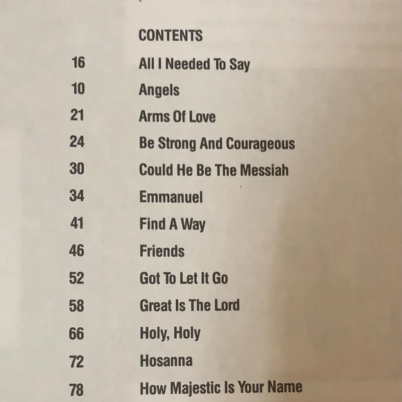 Michael W. Smith's Piano Book - Picture 3 of 13